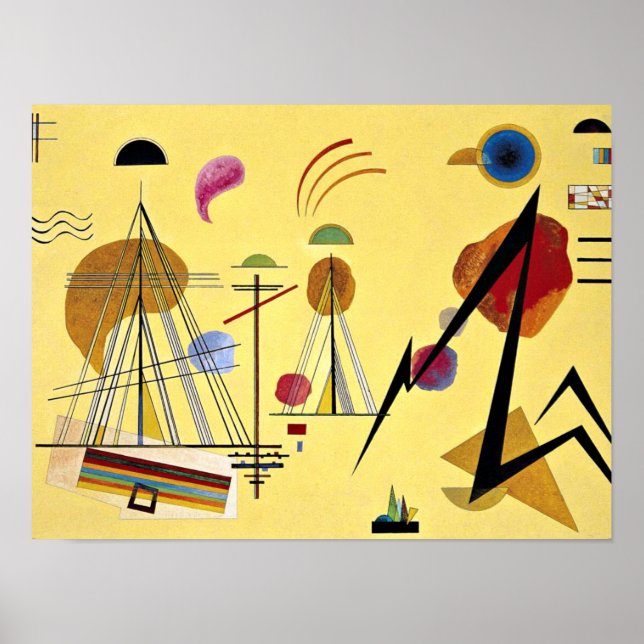 Kandinsky - Line-Spot Poster (Framsidan)