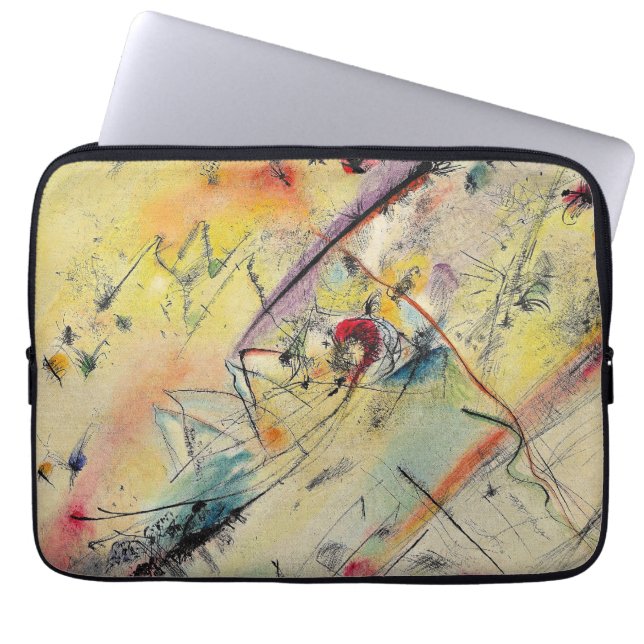 Kandinsky - Ljus Bild, Laptop Fodral (Framsidan)