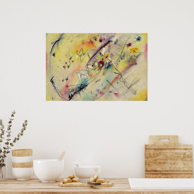 Kandinsky - Ljus Bild, Poster (Kök)