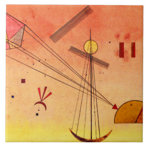 Kandinsky - Ljust bilaga Kakelplatta