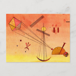 Kandinsky - Ljust bilaga Vykort