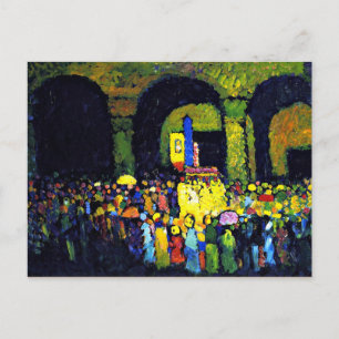 Kandinsky - Ludwigkirche i Murnau Vykort