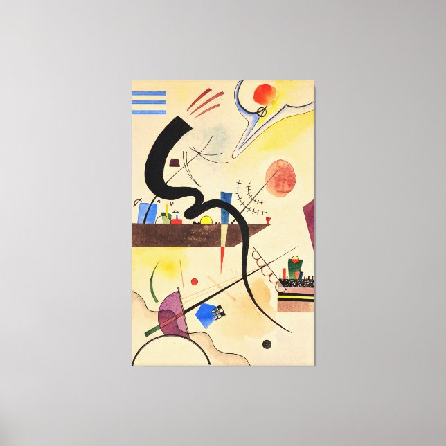 KANDINSKY - LUGN BEND - 1924 - Bauhaus - Canvastryck (Framsida)
