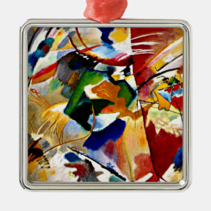 Kandinsky - Måla med Grönt Center Julgransprydnad Metall