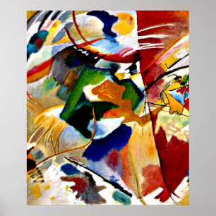 Kandinsky - Måla med Grönt Center Poster