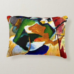 Kandinsky - Måla med Grönt Center Prydnadskudde