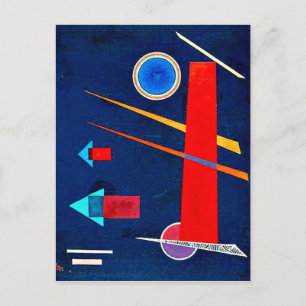Kandinsky - Mighty Red Vykort