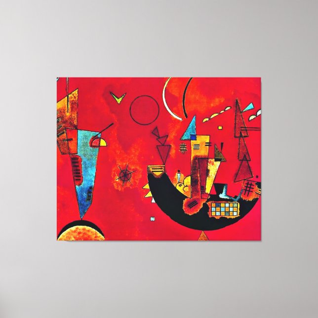 Kandinsky - Mit und Gegen Canvastryck (Framsida)