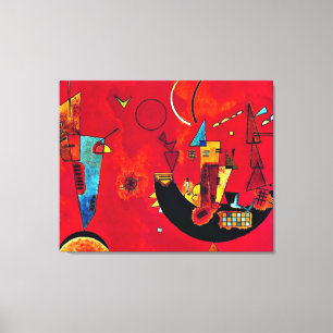 Kandinsky - Mit und Gegen Canvastryck