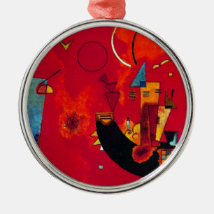 Kandinsky Mit und Gegen Julgransprydnad Metall