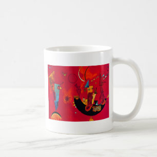 Kandinsky Mit und Gegen Kaffemugg