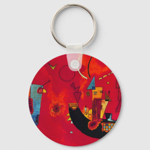 Kandinsky Mit und Gegen Nyckelring