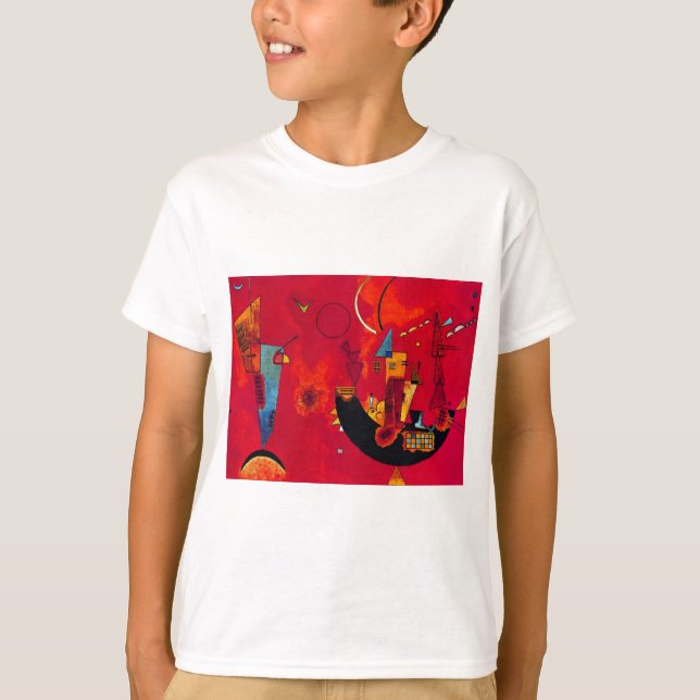 Kandinsky Mit und Gegen T Shirt (Framsida)