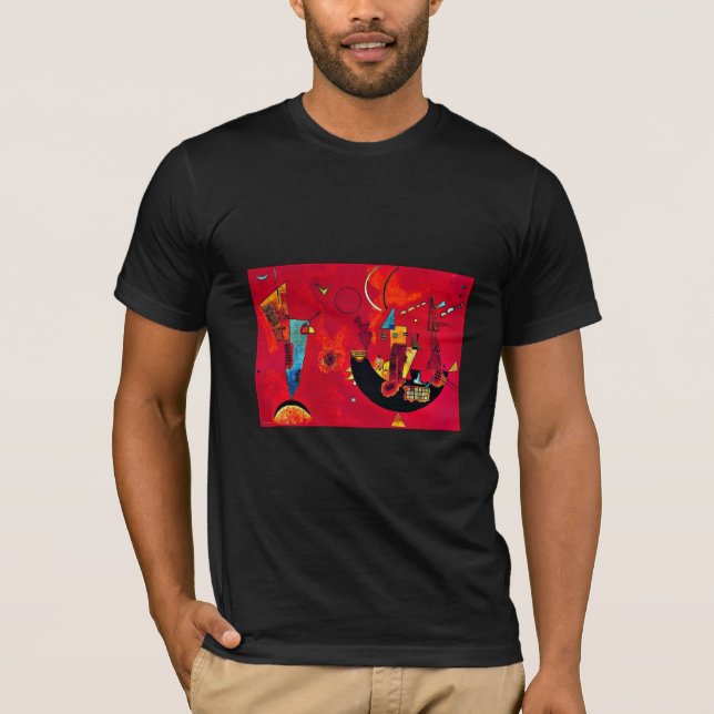 Kandinsky - Mit und Gegen T Shirt (Framsida)