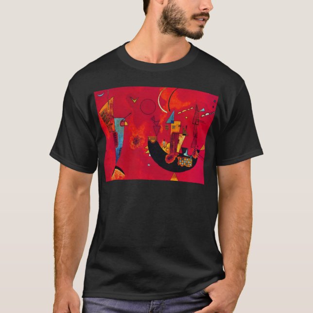 Kandinsky Mit und Gegen Tee Shirt (Framsida)