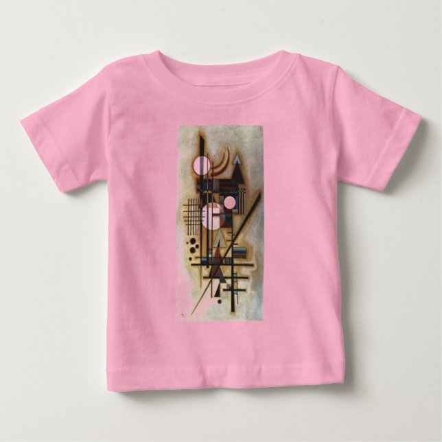 Kandinsky Mjukad Konstruktion T Shirt (Framsida)