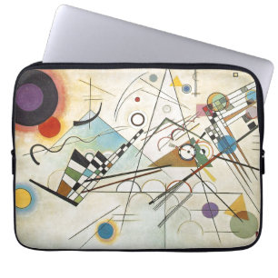 Kandinsky Modern Absract Expressionist Art Laptop Fodral