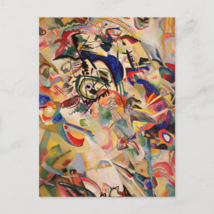 Kandinsky modern abstrakt målning konstverk vykort
