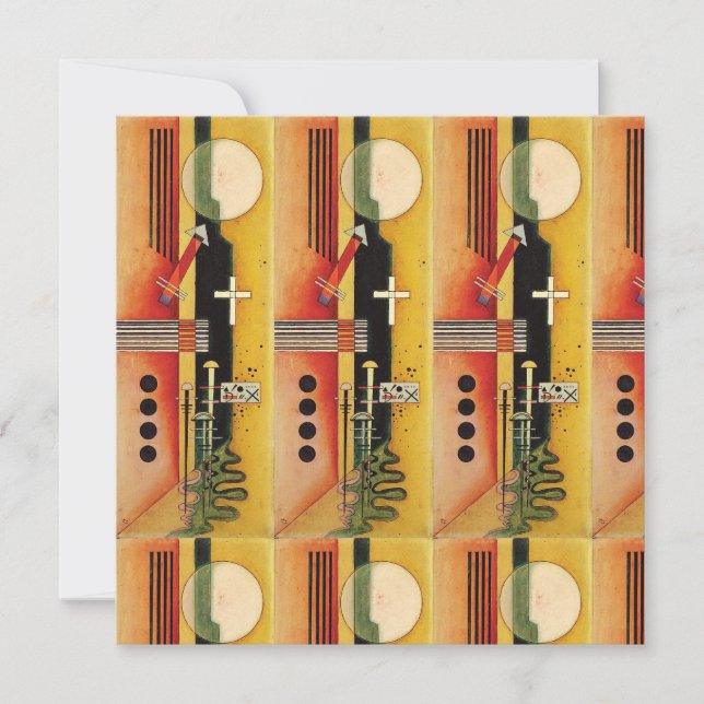 Kandinsky Modern Abstrakt Painting Artwork (Framsida)