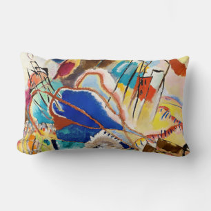 Kandinsky Modern Abstrakt Painting Artwork Lumbarkudde