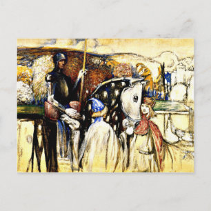 Kandinsky - monterat Warrior Vykort