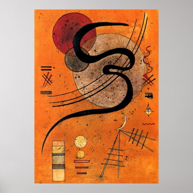 Kandinsky - Mood Line Poster (Framsidan)