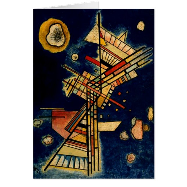Kandinsky - Mörk Ställen OBS Kort (Framsidan)