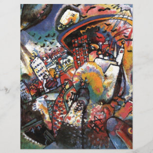 Kandinsky Moskva I Cityscape Abstrakt Painting