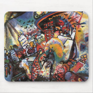 Kandinsky Moskva I Cityscape Abstrakt Painting Musmatta