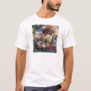 Kandinsky Moskva I Cityscape Abstrakt Painting Tee Shirt