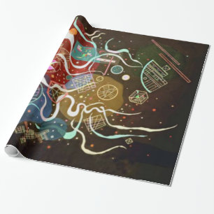 Kandinsky Movement I Abstrakt Artwork Presentpapper