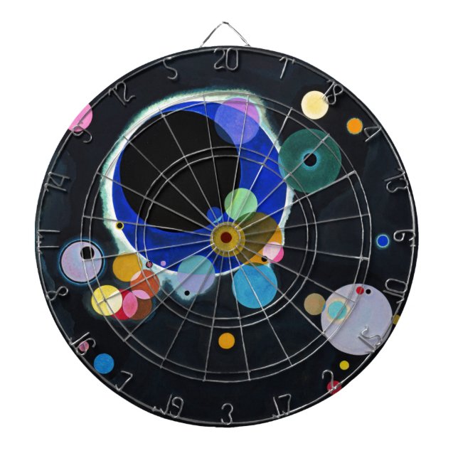 Kandinsky Multiple Circles Abstrakt Darttavla (Framsidan)