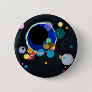Kandinsky Multiple Circles Abstrakt Knapp