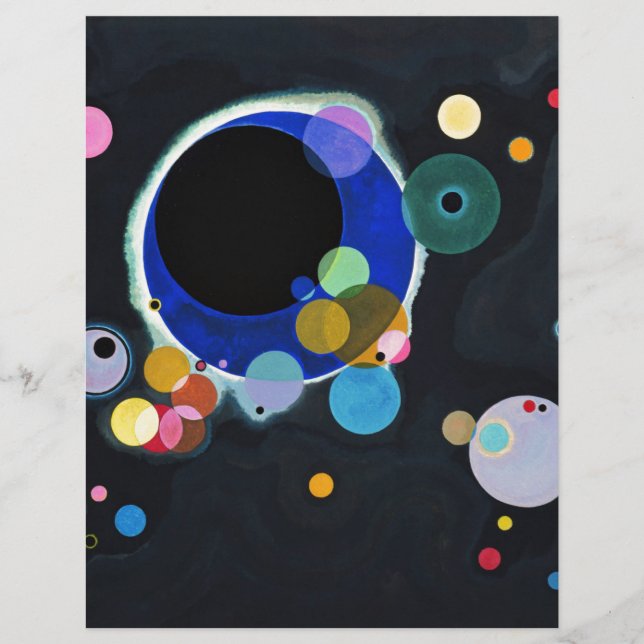 Kandinsky Multiple Circles Artwork (Framsida)