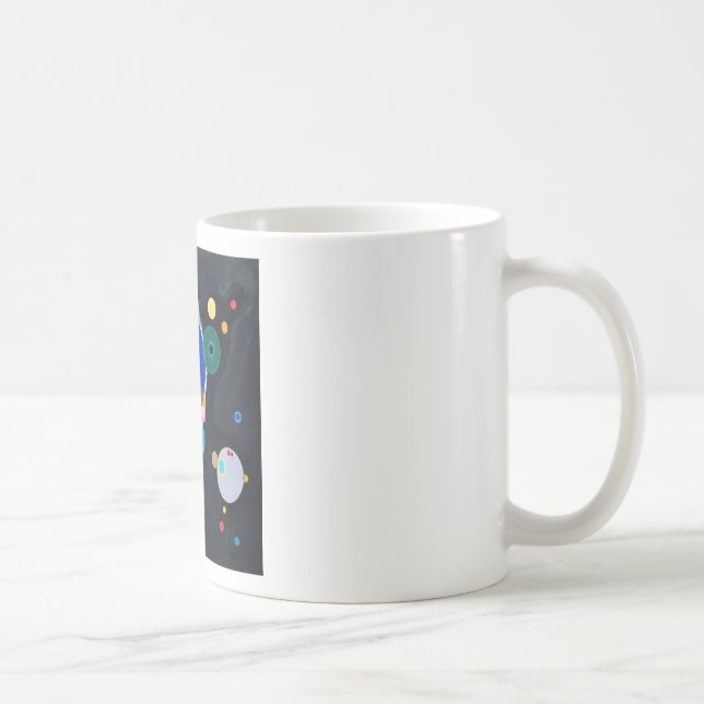 Kandinsky Multiple Circles Artwork Kaffemugg (Höger)