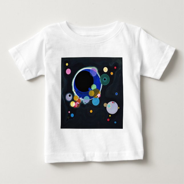 Kandinsky Multiple Circles Artwork Tee (Framsida)