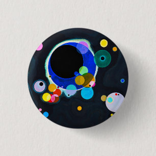 Kandinsky Multiple Circles Button Knapp