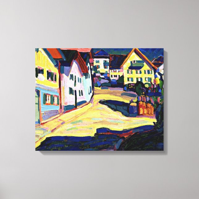 Kandinsky - Murnau, Burggrabenstrasse 1 Canvastryck (Framsida)