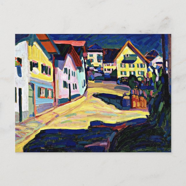 Kandinsky - Murnau, Burggrabenstrasse 1 Vykort (Framsida)