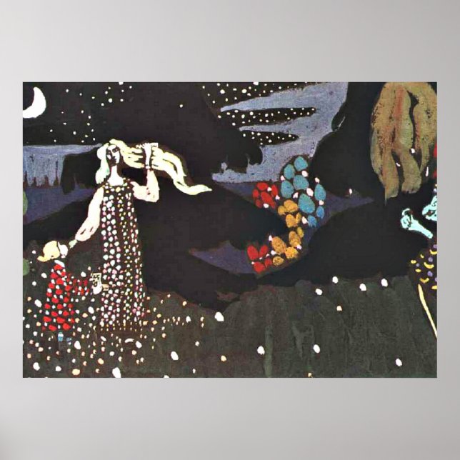 Kandinsky - Natten Poster (Framsidan)
