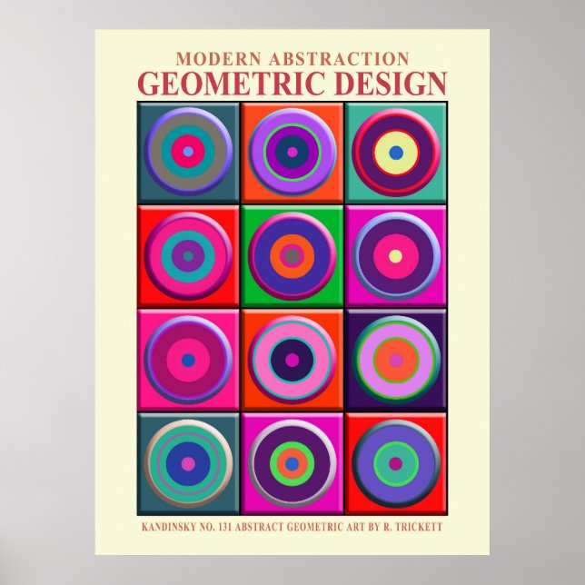 Kandinsky nr 131 EP-plakat Poster (Framsidan)