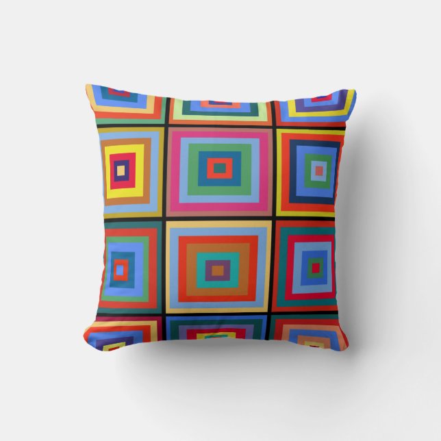 Kandinsky nr 52 kudde (Framsida)