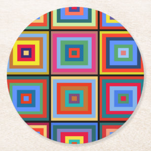 Kandinsky nr 52 underlägg papper rund