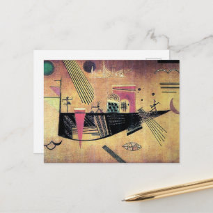 Kandinsky - Nyckfull, berömd målning, Vykort