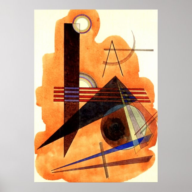 Kandinsky - Obstinate Brown Poster (Framsidan)