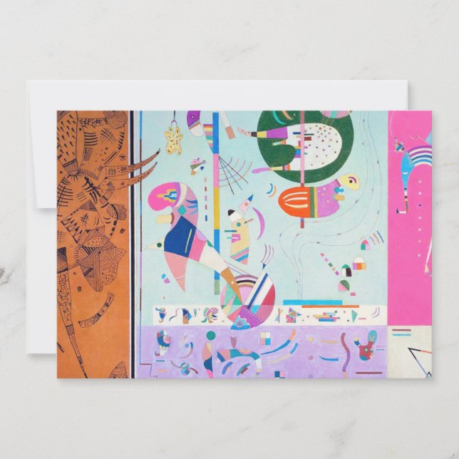 Kandinsky Olika inbjudningar till delar (Framsida)