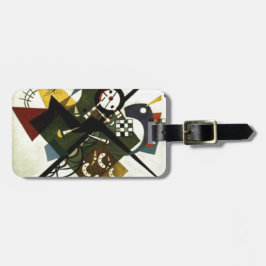 Kandinsky On White II Bagagebricka