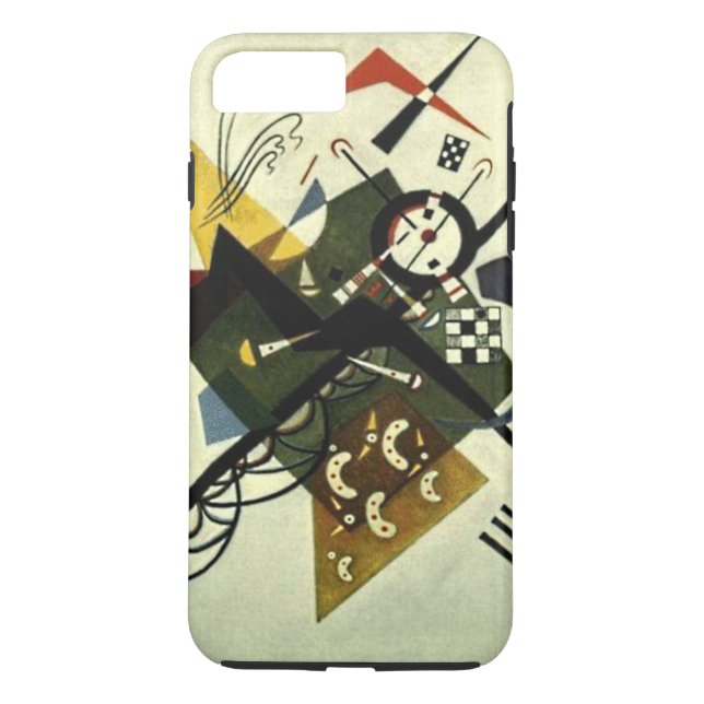 Kandinsky On White II Case-Mate iPhone Skal (Baksida)