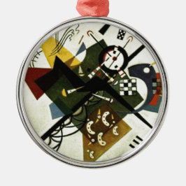 Kandinsky On White II Julgransprydnad Metall