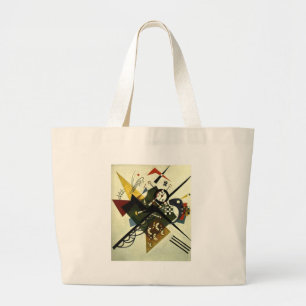 Kandinsky On White II Jumbo Tygkasse